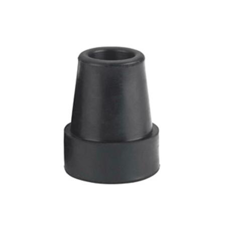 DRIVE MEDICAL DESIGN & MFG 0.75 In. Dia. Replacement Cane Tip - Black Drive-Medical-RTL10322BKB